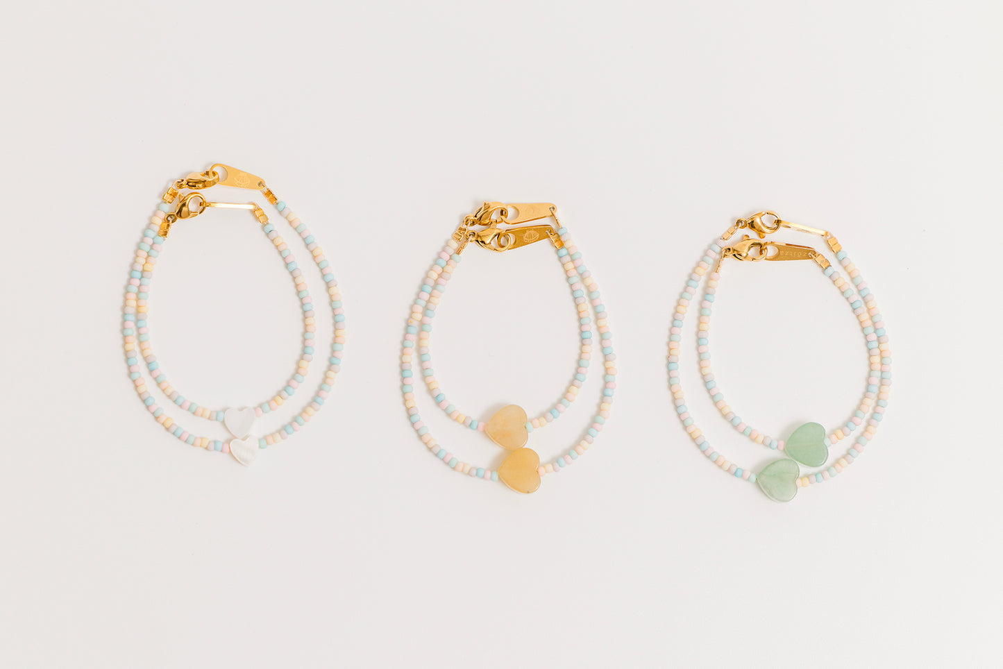 Connected Hearts Bracelet Set